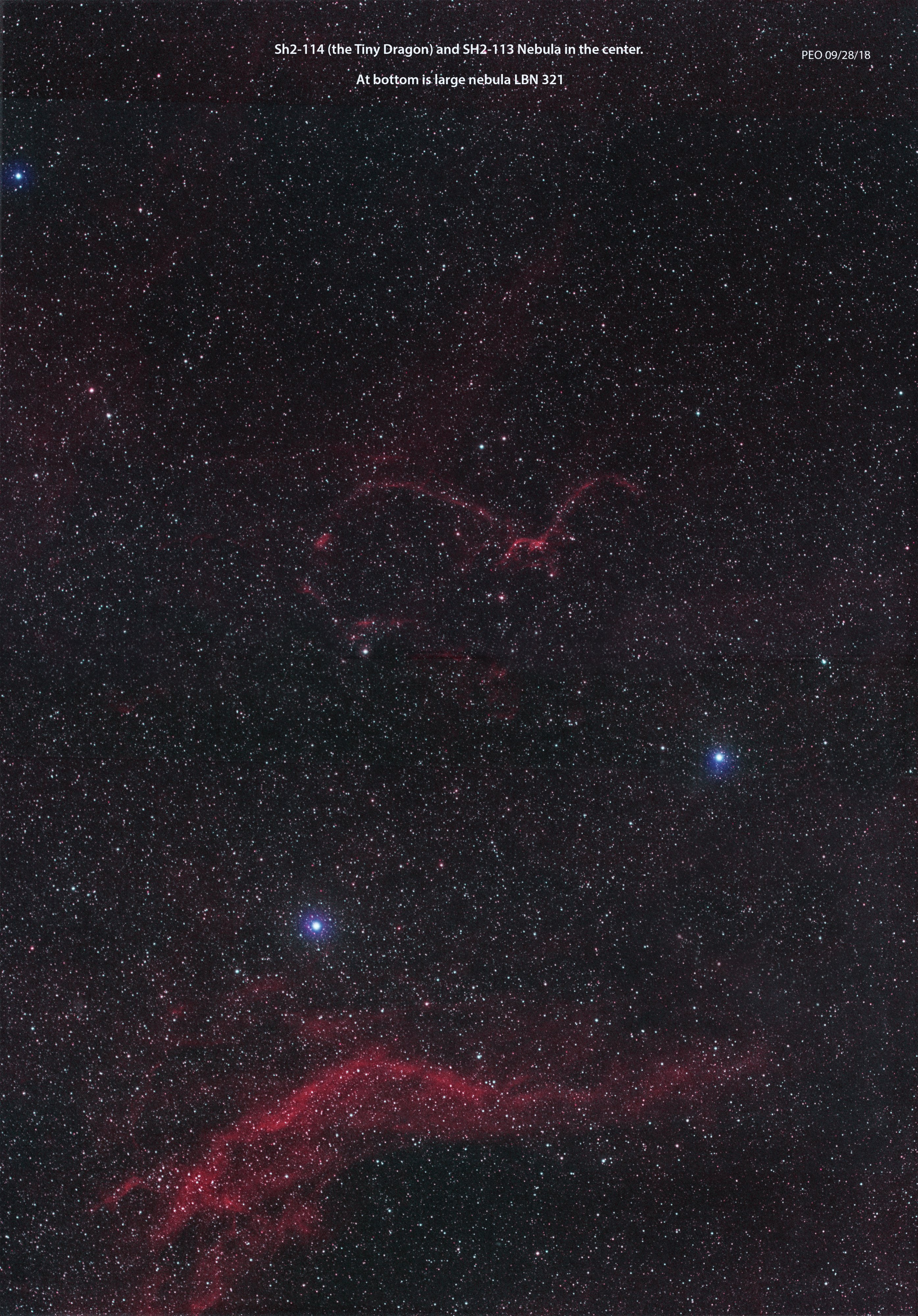 Sh2-113, 114, LBN321